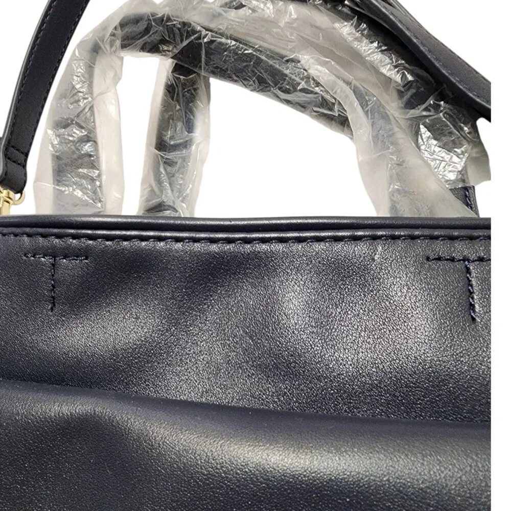 Tommy Hilfiger Women's Classic Tote Bag Black Purse Medium NWT Crossbody + Strap